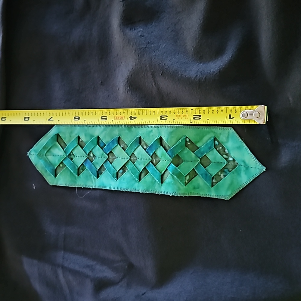Handmade woven bookmark